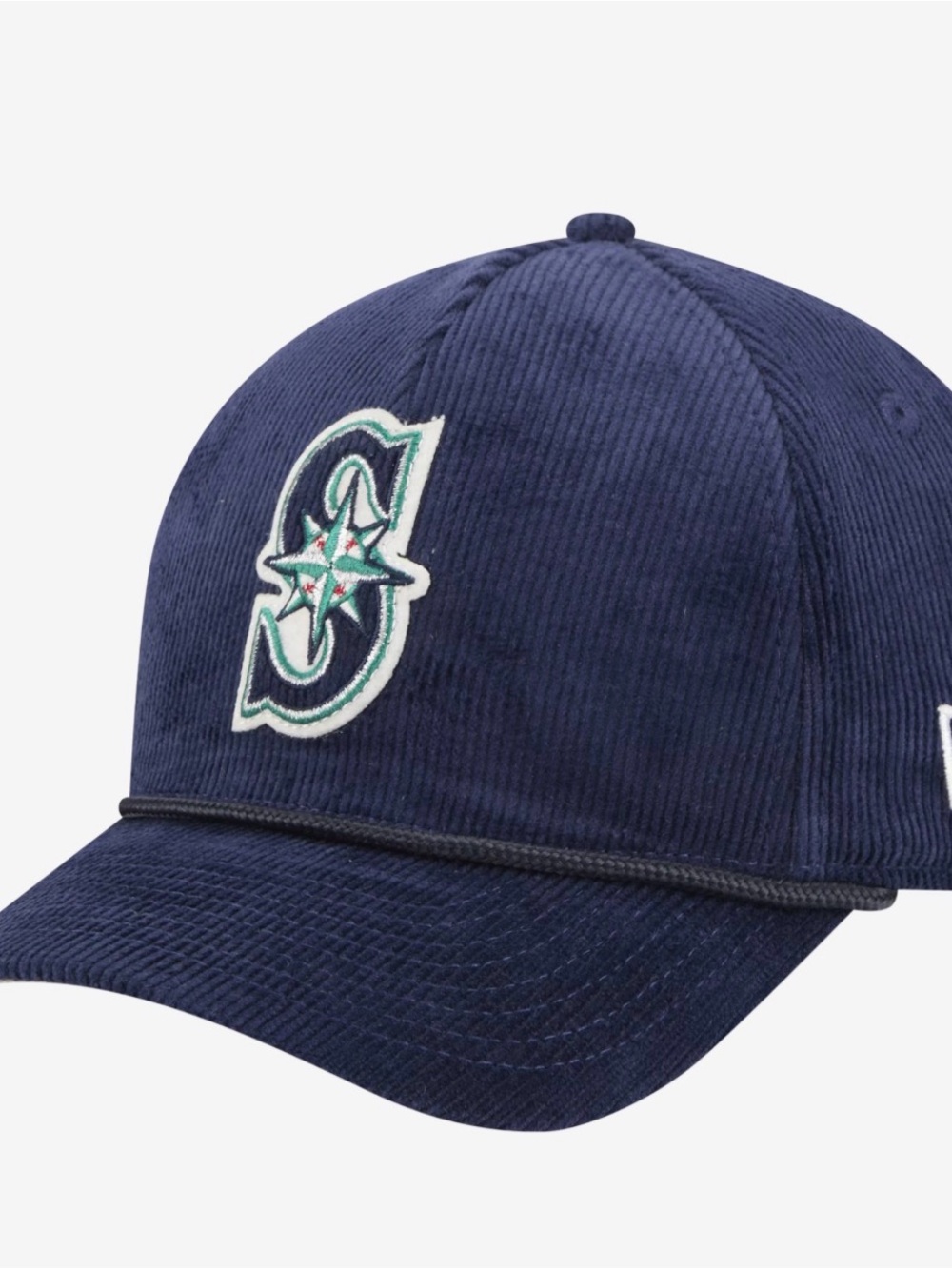 New Era Mariners 9FORTY MC A-Frame Cord Cap - Brand New/Smoke & Pet Free